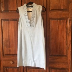 Lilly Pulitzer Light blue seersucker dress size 10